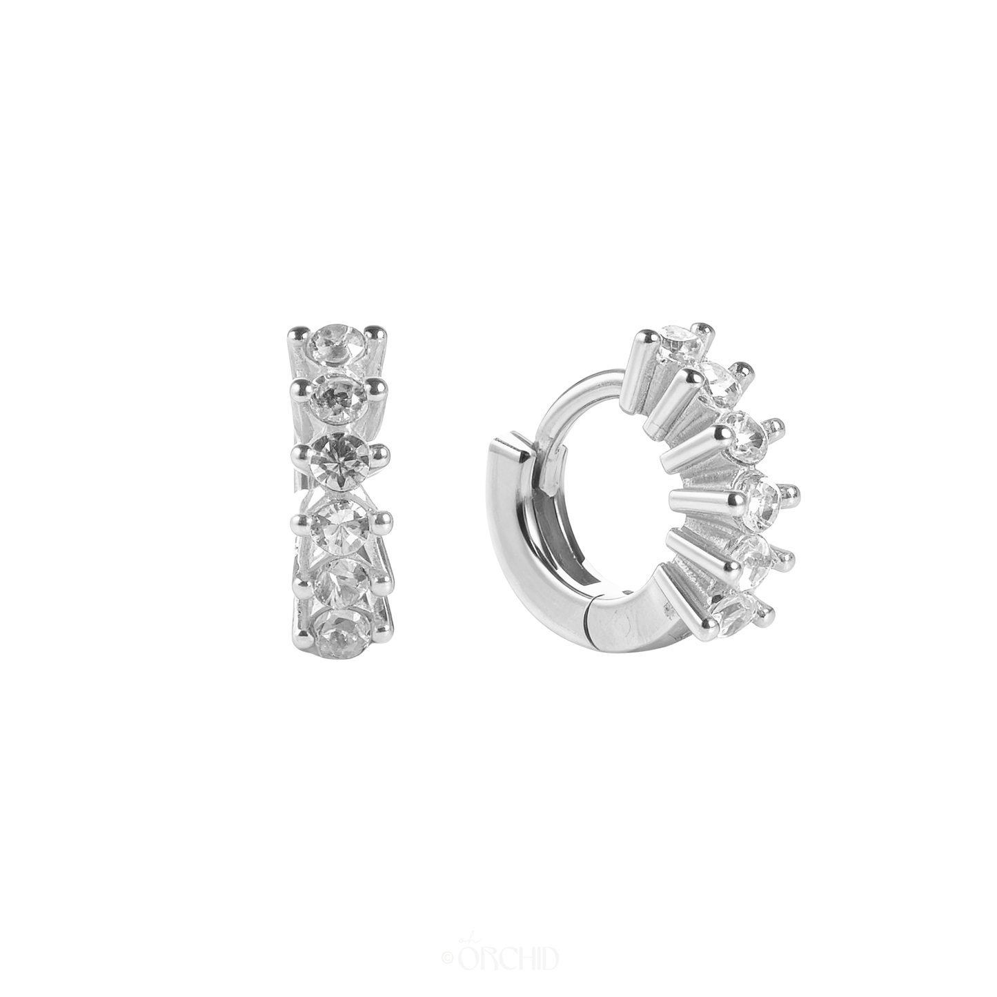 Halo Huggie Hoops