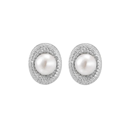 Seren Pearl Stud Earrings
