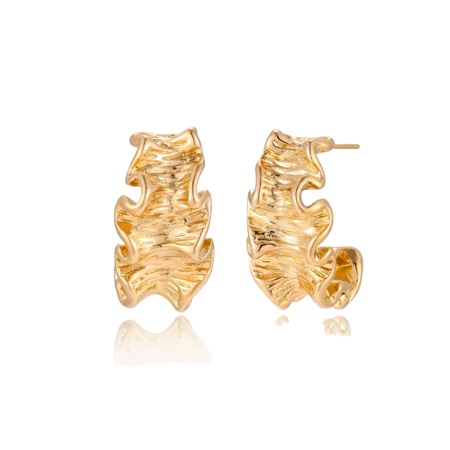Aureon Gold Hoops