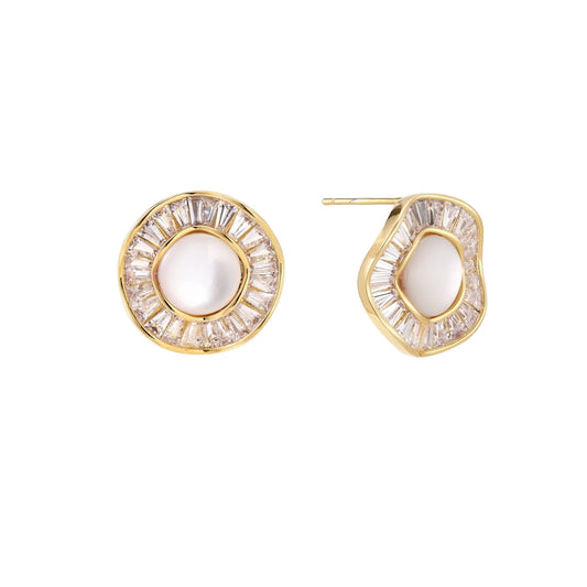 Vera Halo Studs