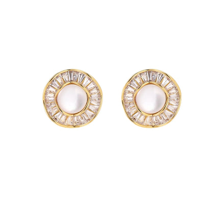 Vera Halo Studs