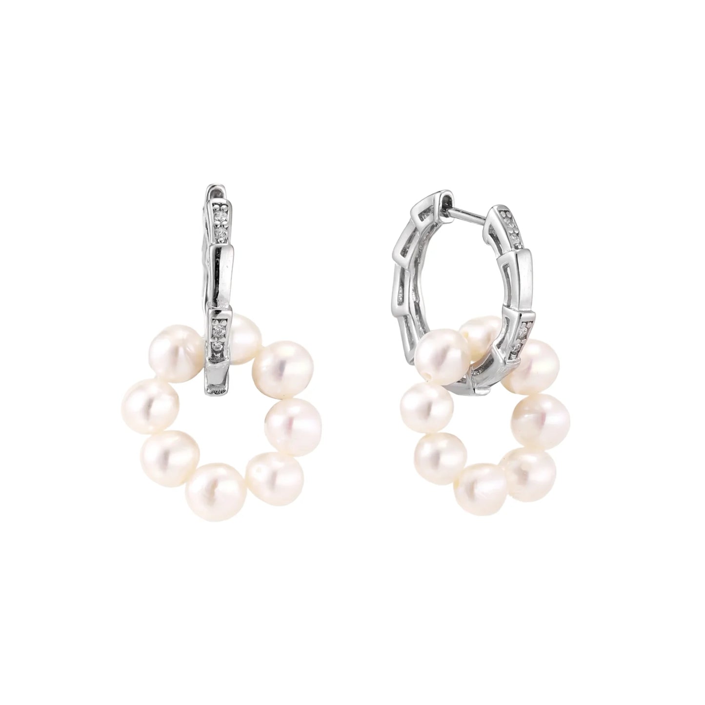 Lumi Pearl Hoops
