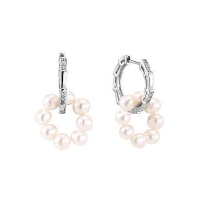 Lumi Pearl Hoops