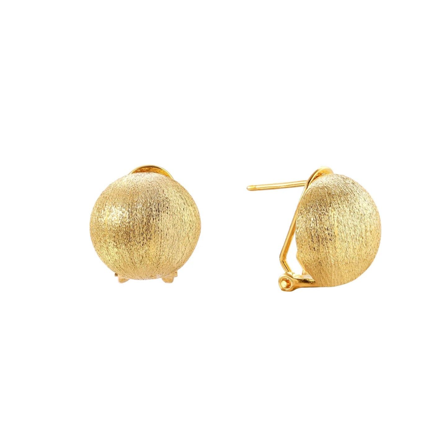 Arc Gold Earrings
