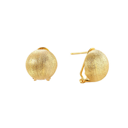 Arc Gold Earrings