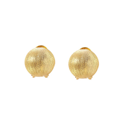 Arc Gold Earrings
