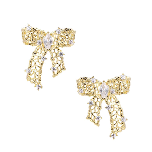 The Étoile Bow Earrings