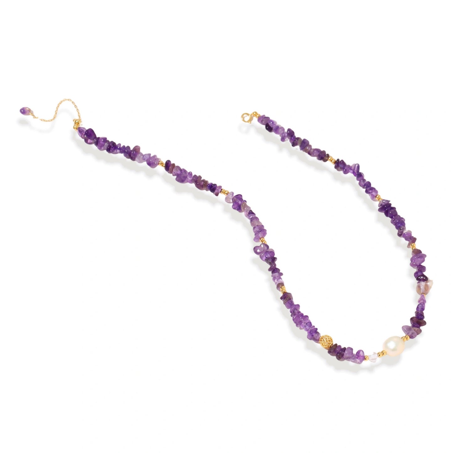 Lilia Amethyst Necklace