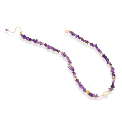 Lilia Amethyst Necklace
