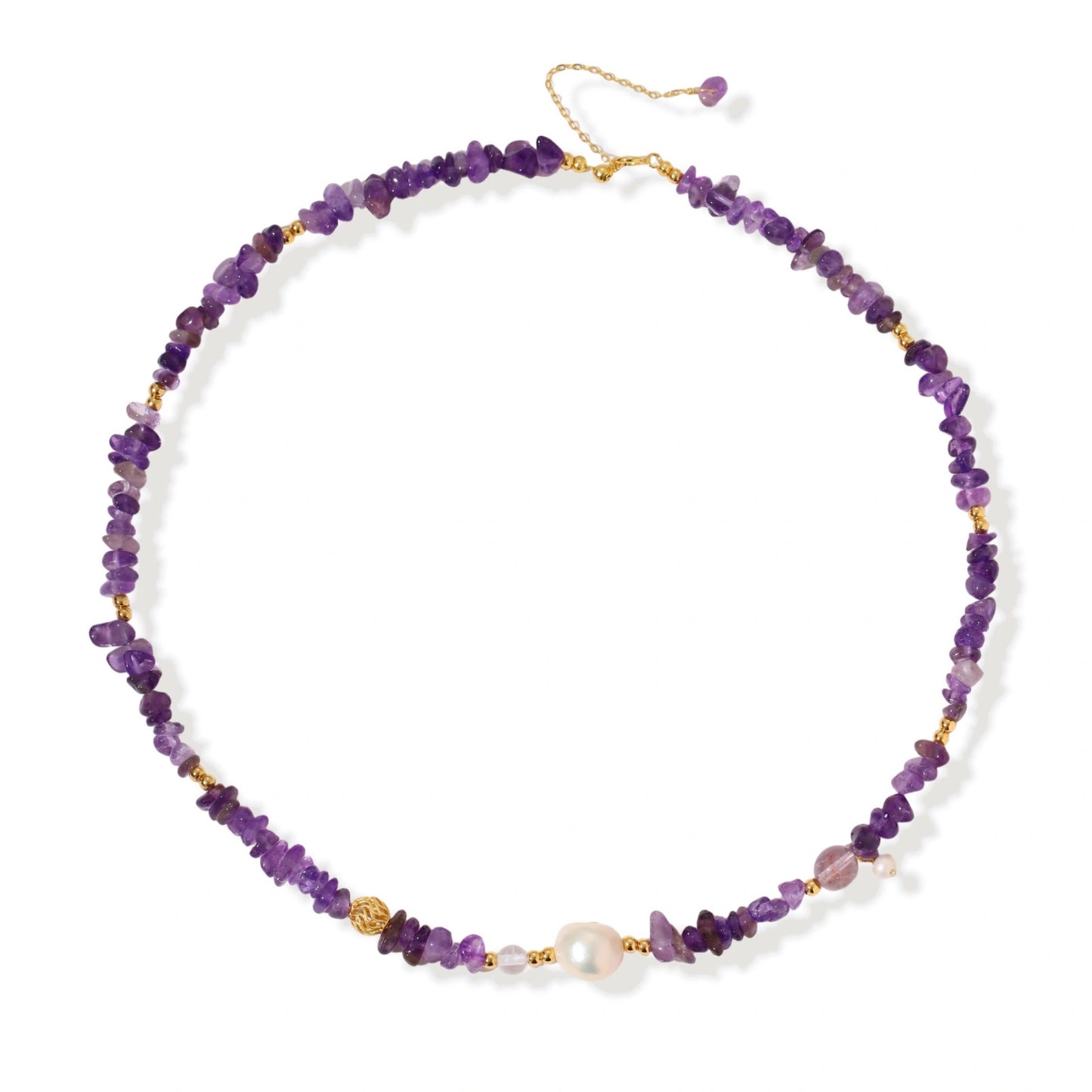 Lilia Amethyst Necklace
