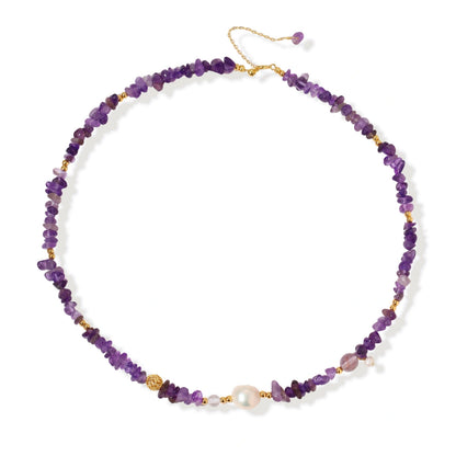 Lilia Amethyst Necklace