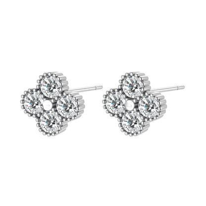 Cira Moissanite Studs