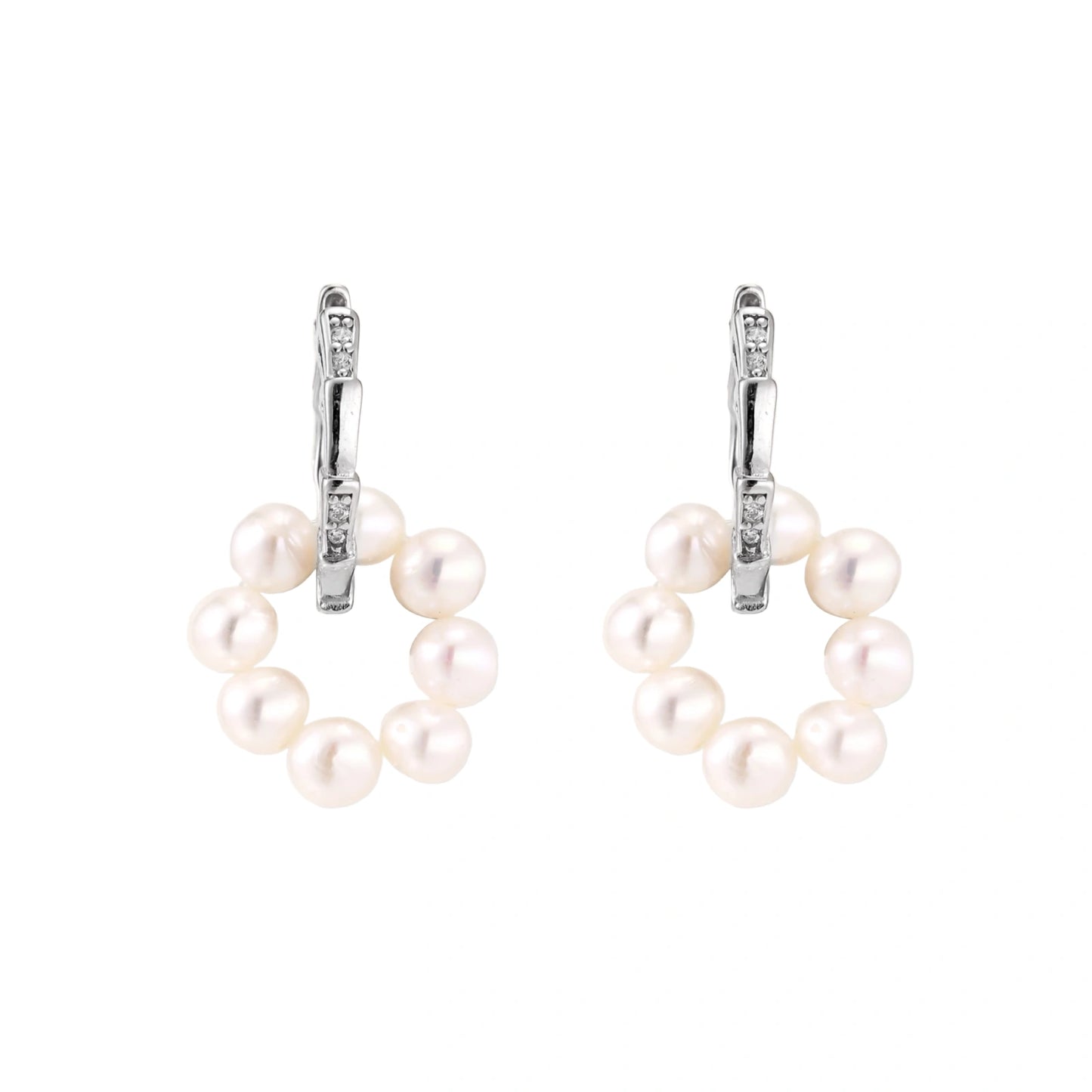 Lumi Pearl Hoops