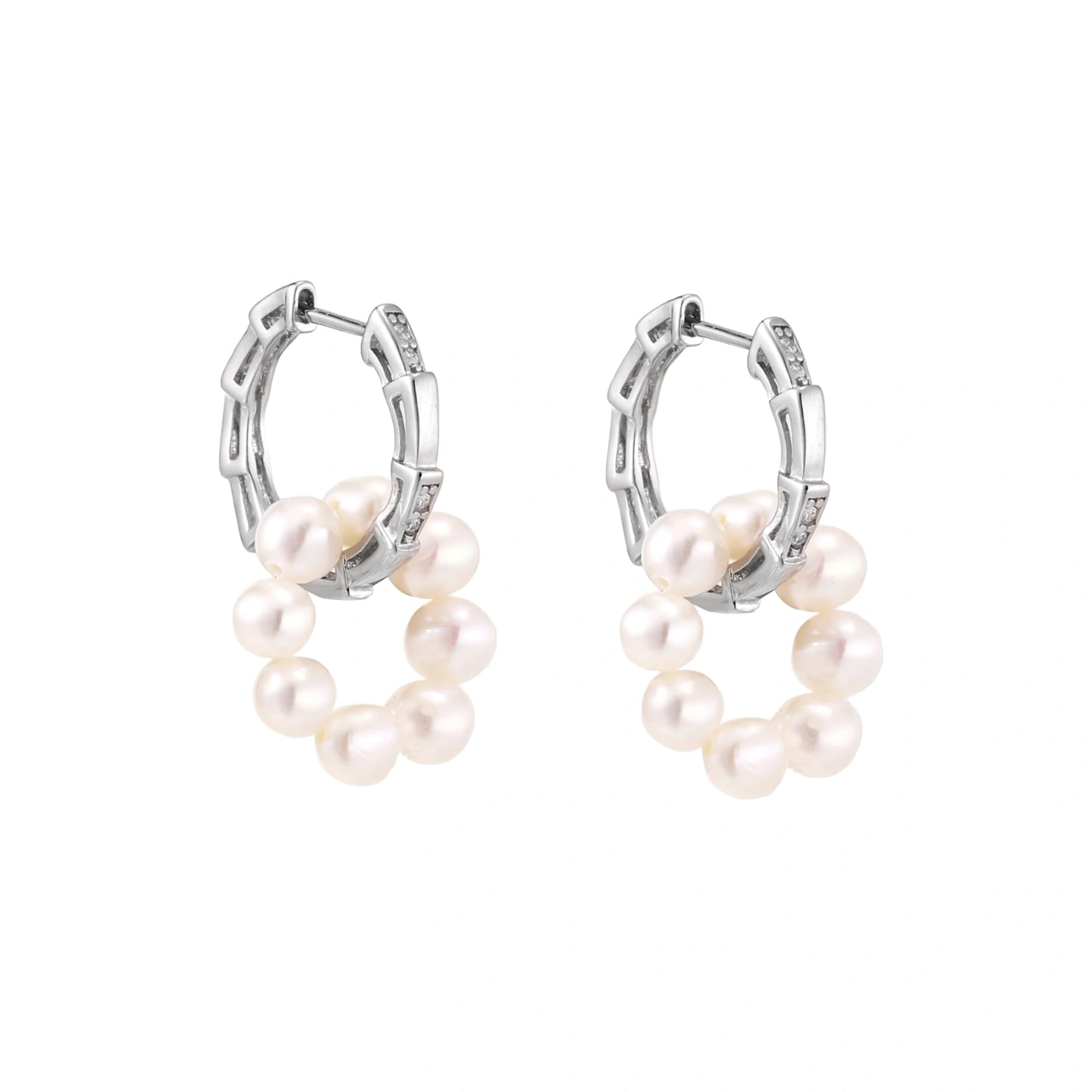 Lumi Pearl Hoops