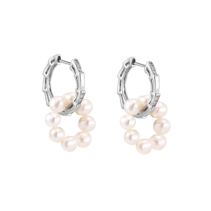 Lumi Pearl Hoops