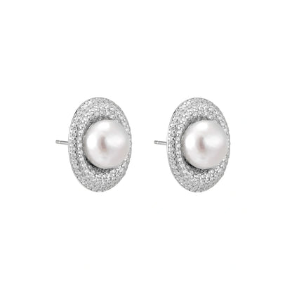 Seren Pearl Stud Earrings