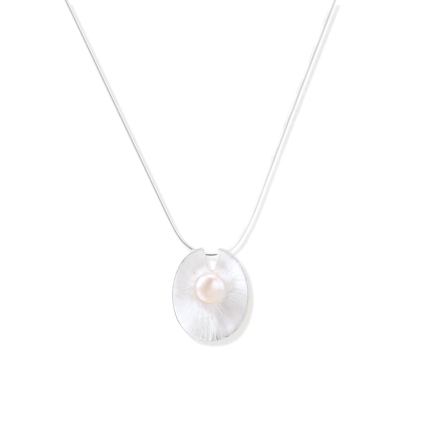 Odette Pearl Medallion Necklace
