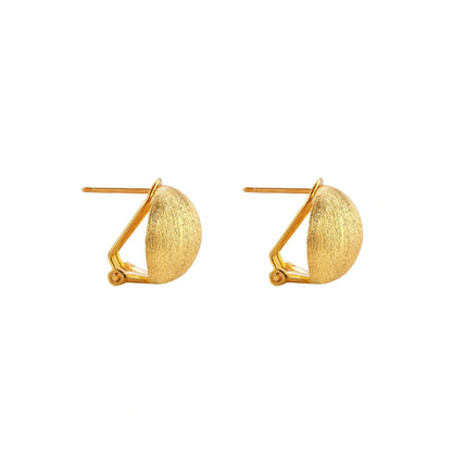 Arc Gold Earrings