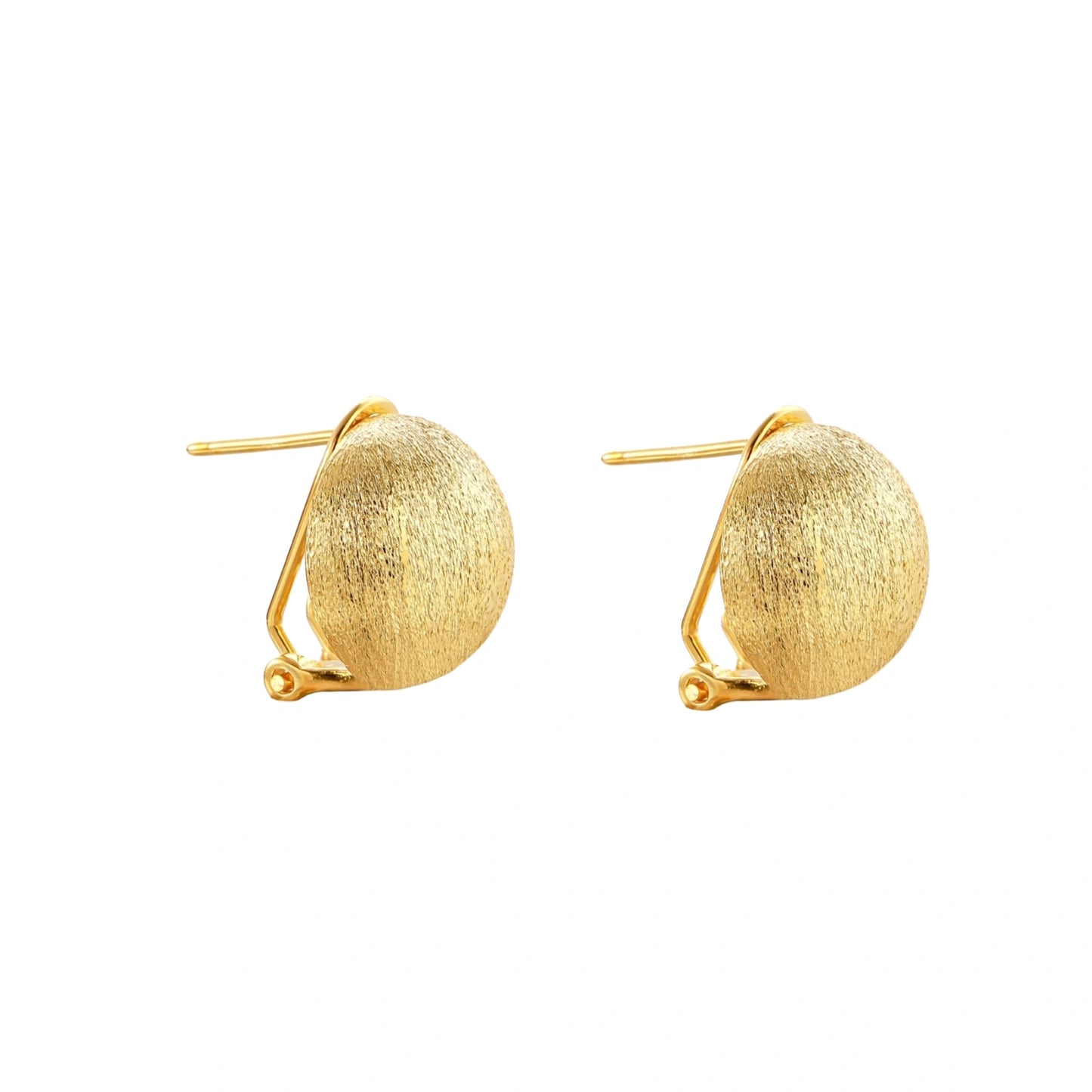 Arc Gold Earrings