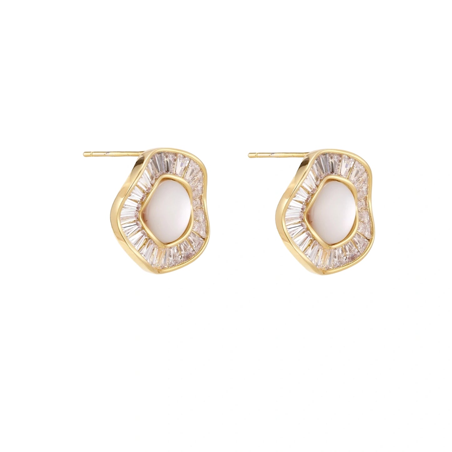 Vera Halo Studs
