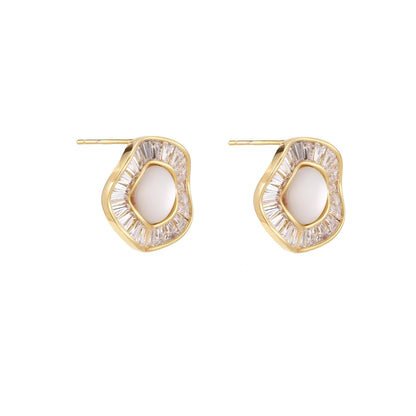 Vera Halo Studs