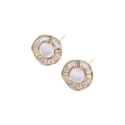 Vera Halo Studs