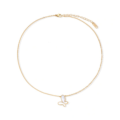 Flutter Dream Necklace - chain detail view