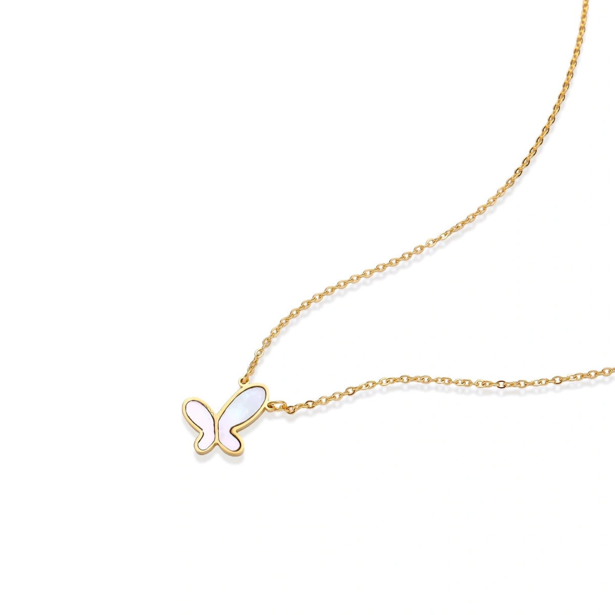 Flutter Dream Necklace - close-up detail view