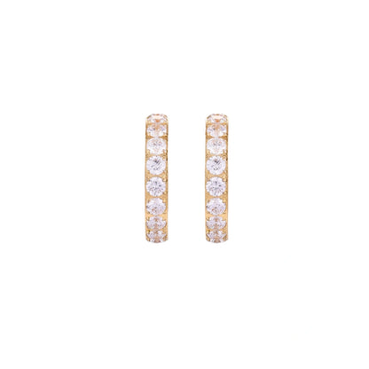 Velora Pearl Hoops