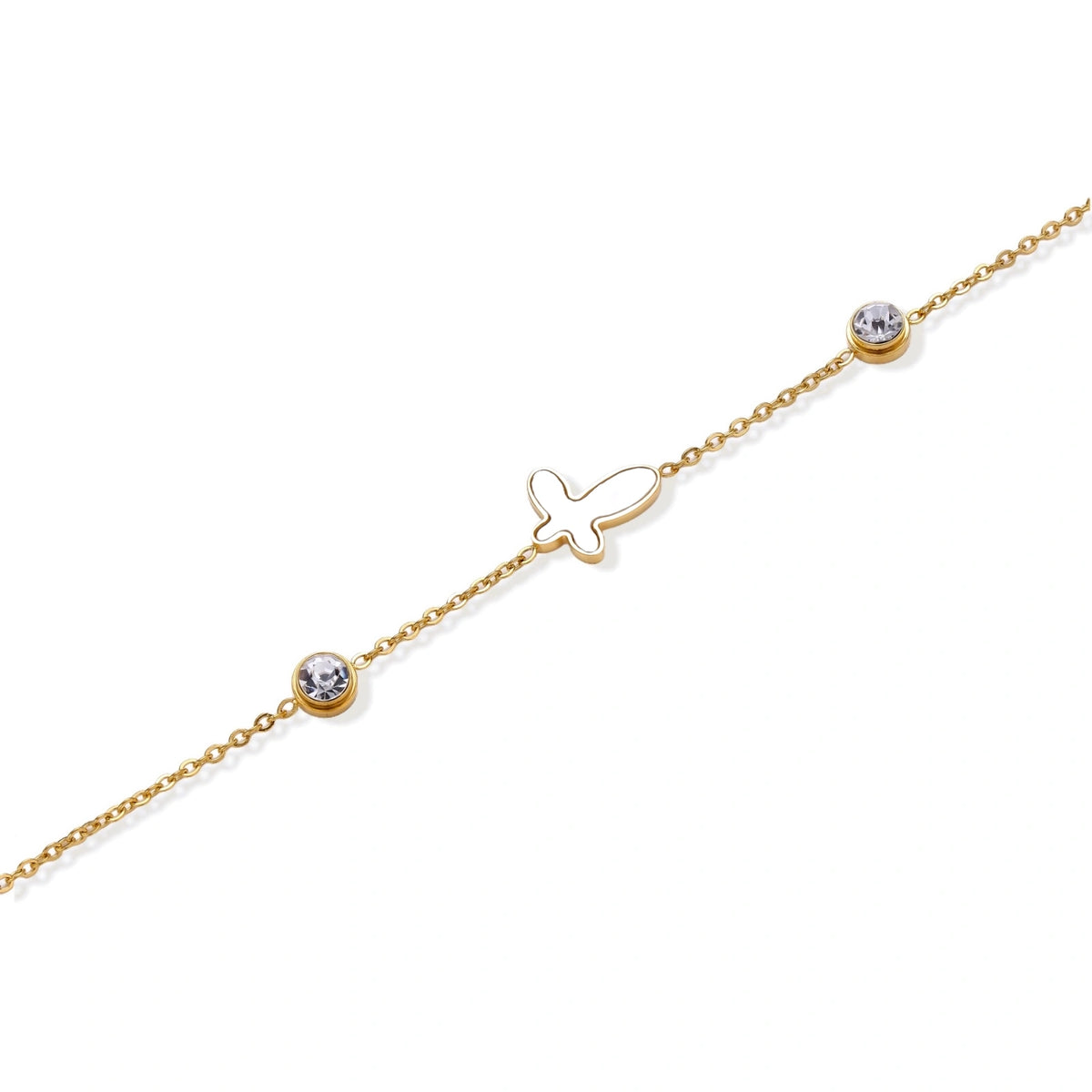 Sacred Cross Bracelet - close-up detail view