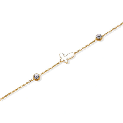 Sacred Cross Bracelet - close-up detail view