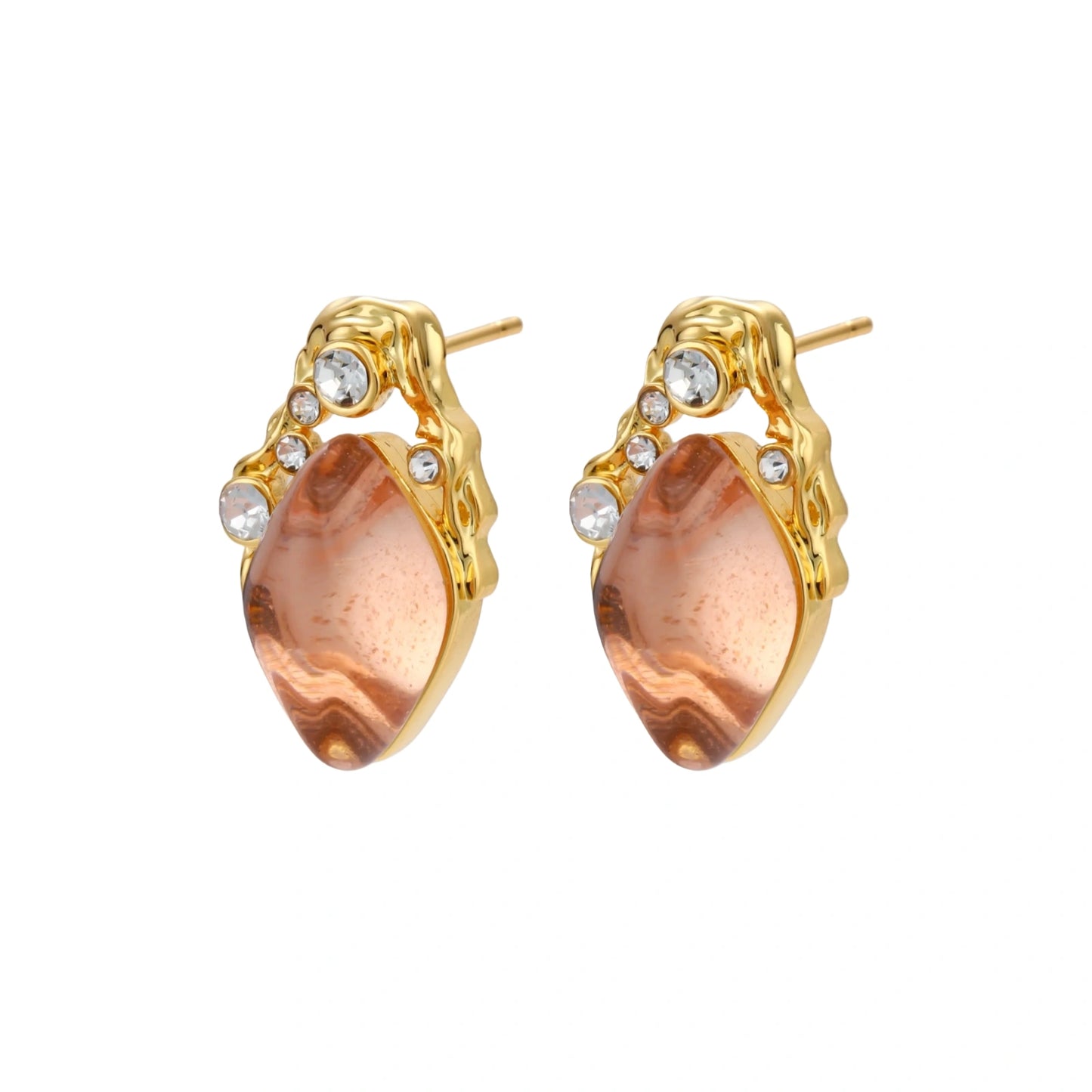 Empress Rosé Studs