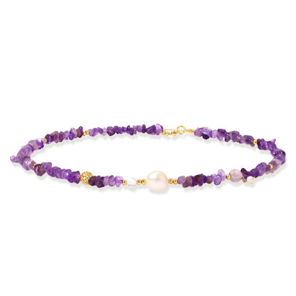 Lilia Amethyst Necklace