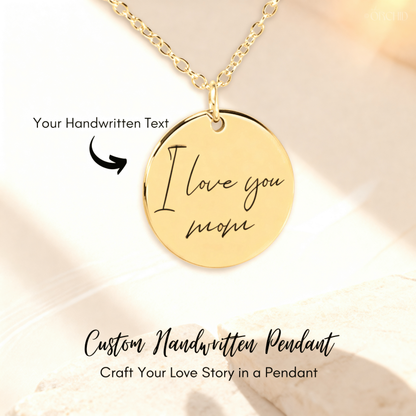 Custom Handwriting Necklace