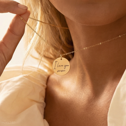 Custom Handwriting Necklace