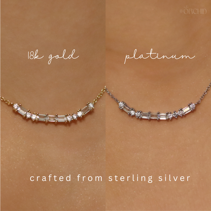Morse Code Necklace 'Love' 18K Gold Sterling Silver | Unique Anniversary Jewelry | Wedding Gift Necklace | Sentimental Present for Her