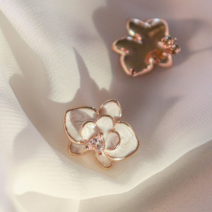 Aria Orchid Earrings