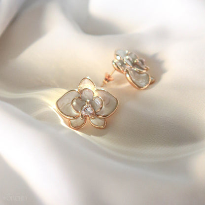 Aria Orchid Earrings