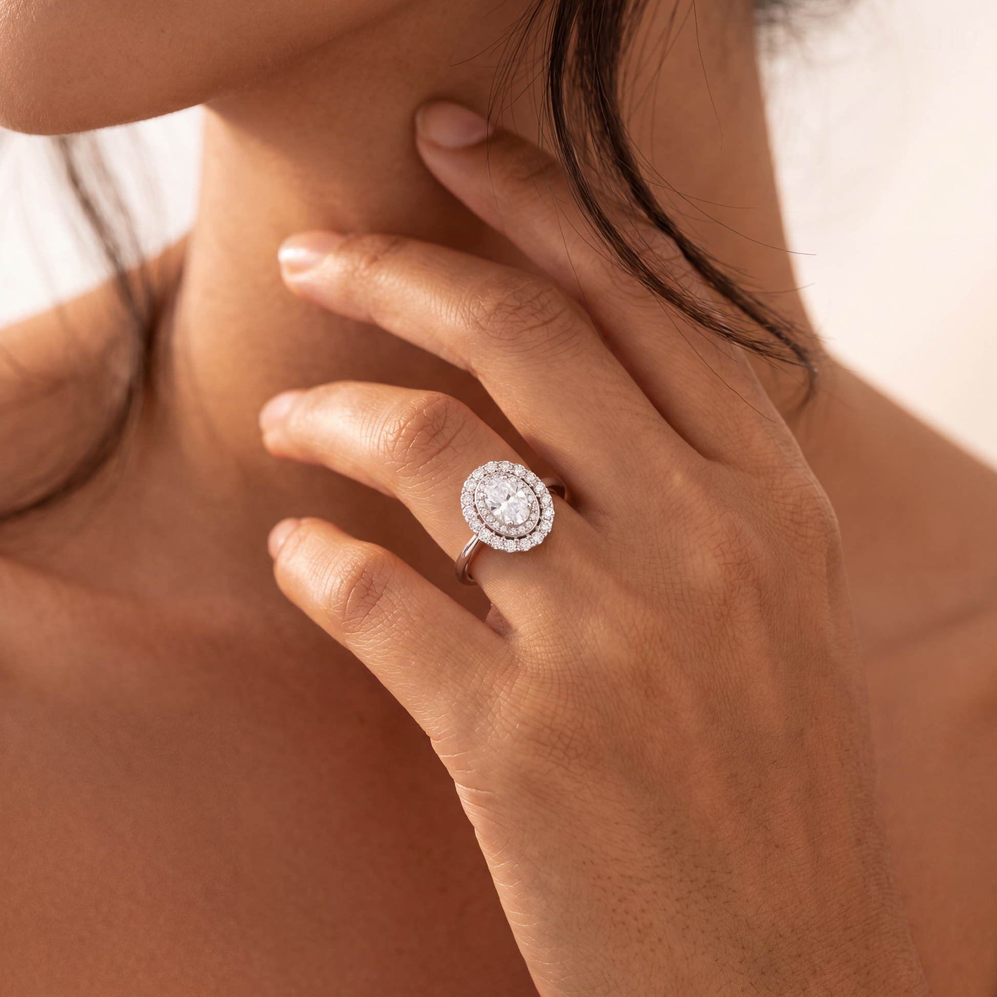 Halo ring, view 3