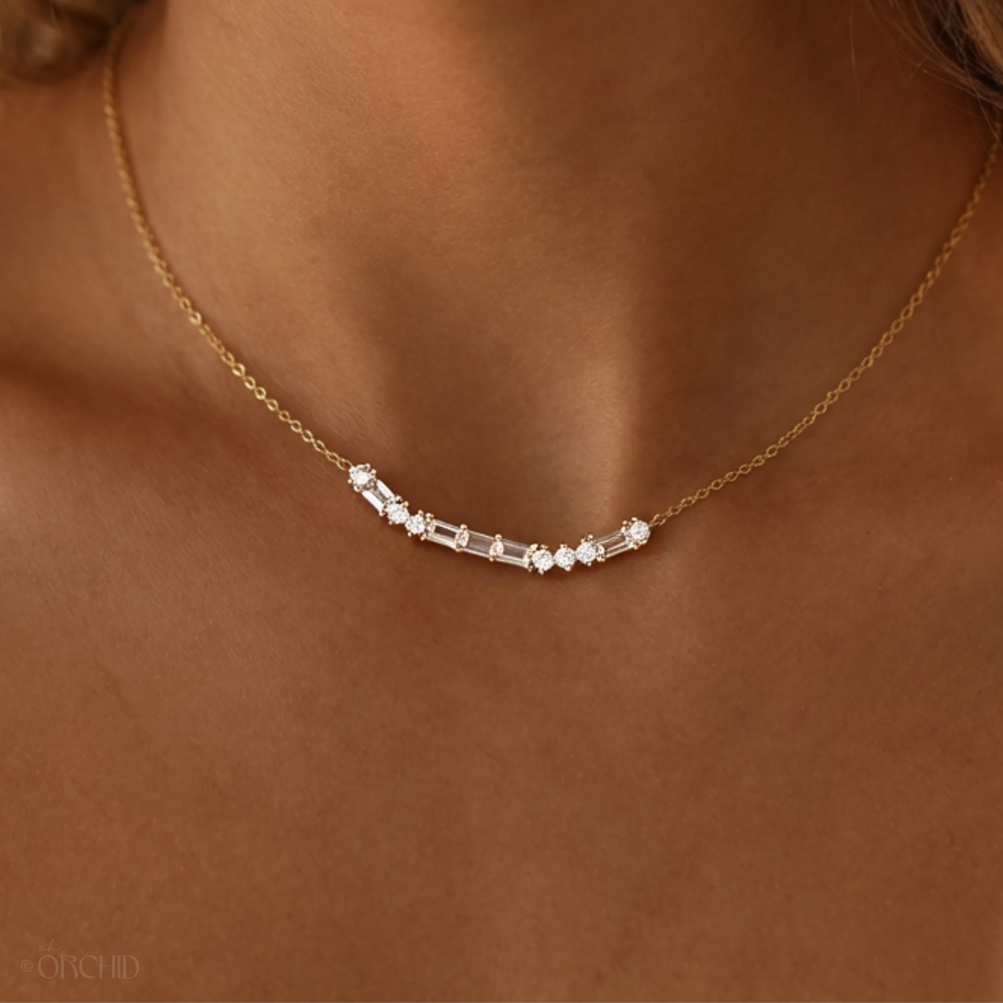 Daphne Dot + Dash "Love" Morse Code Necklace