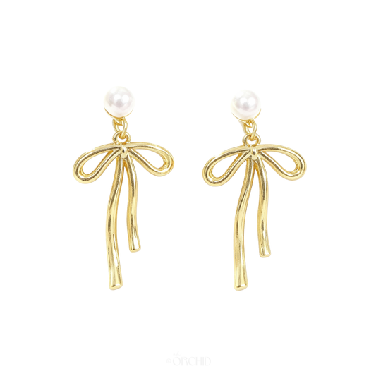 Monroe Bow Earrings