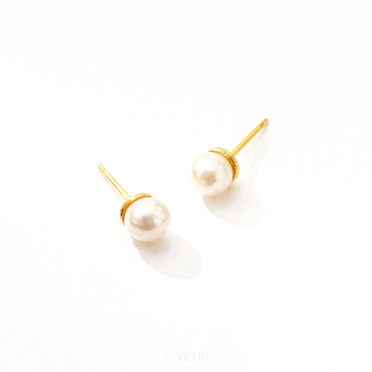 Laurel Pearl Earrings