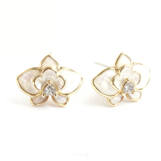 Aria Orchid Earrings