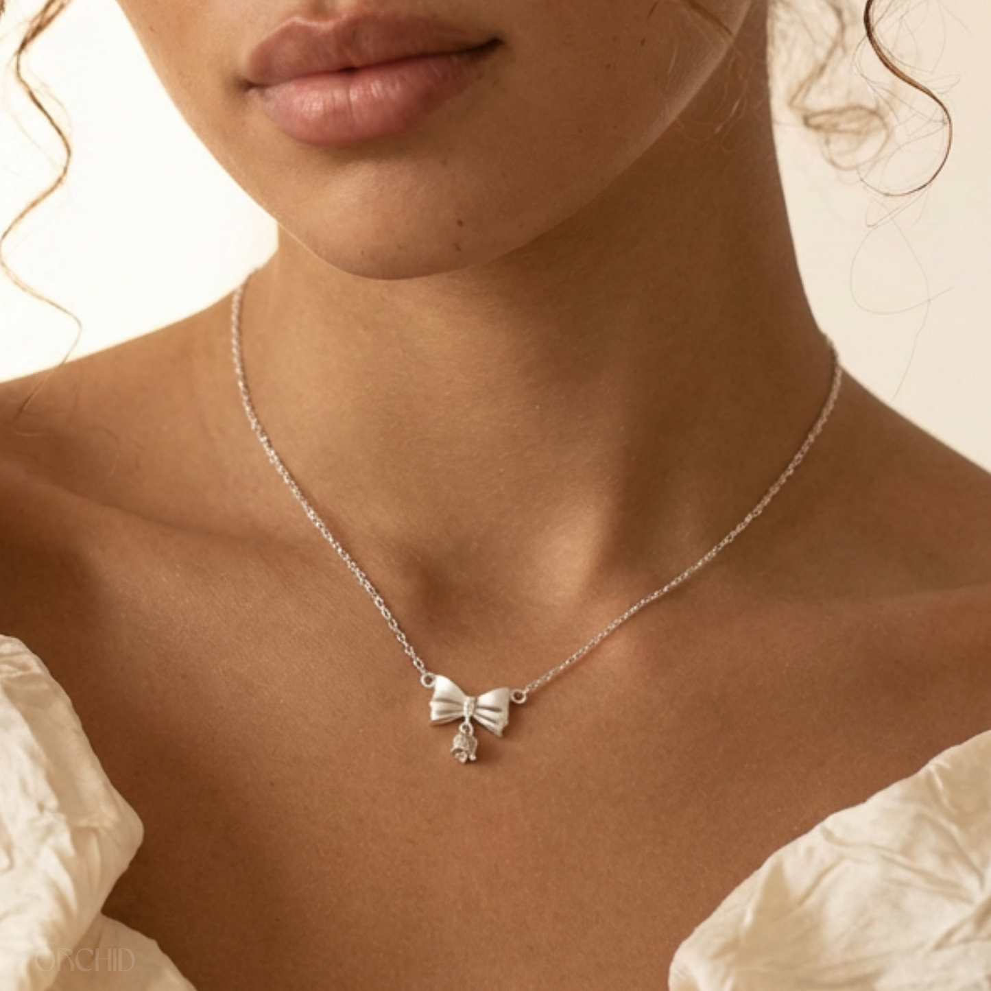 Arabella Bow Necklace