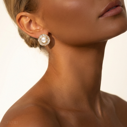 Vera Halo Studs