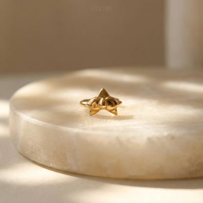 Zari Orchid Ear Cuff