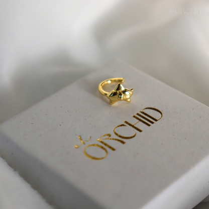 Zari Orchid Ear Cuff