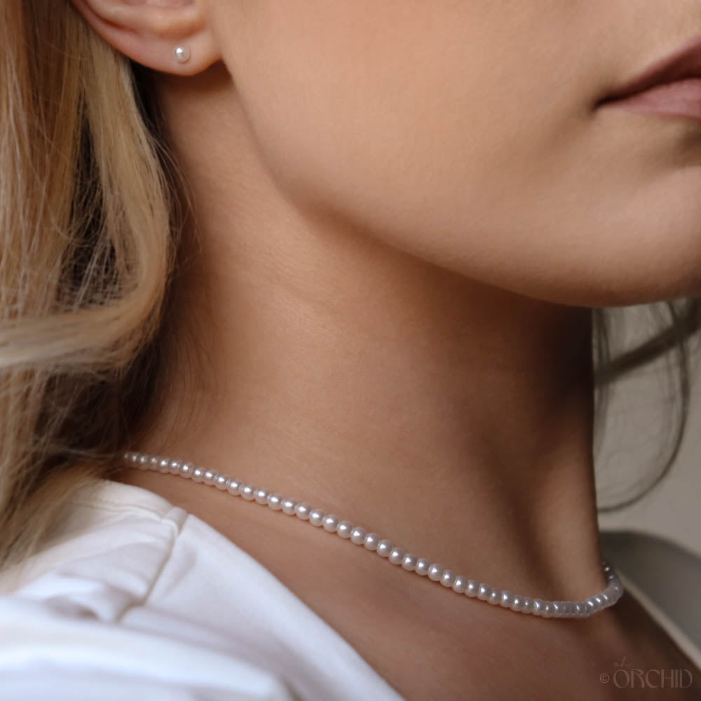 Pearl Choker Necklace | 14K Gold Bridal Jewelry | Wedding & Holiday Jewelry | Gift for Her | Elegant Necklace for Special Occasions