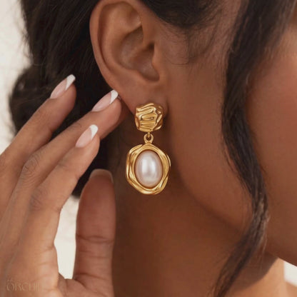 Odetta Pearl Earrings